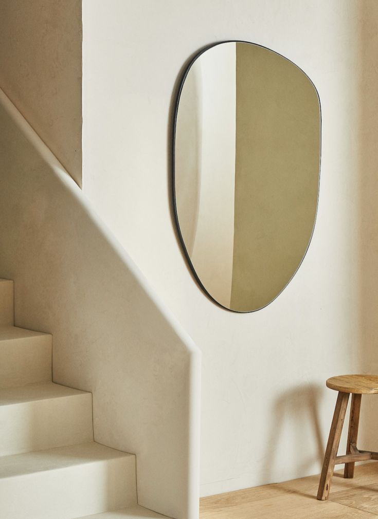 Zeno Asimetrik Ayna, Konsol Aynası, Duvar Aynası, Ayna, Salon Aynası