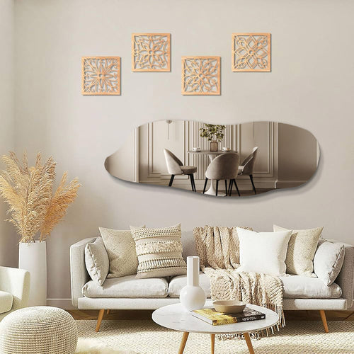 Meli Boy Aynası, Asimetrik Ayna, Boy Aynası, Asimetrik Boyayna, Duvar Aynası